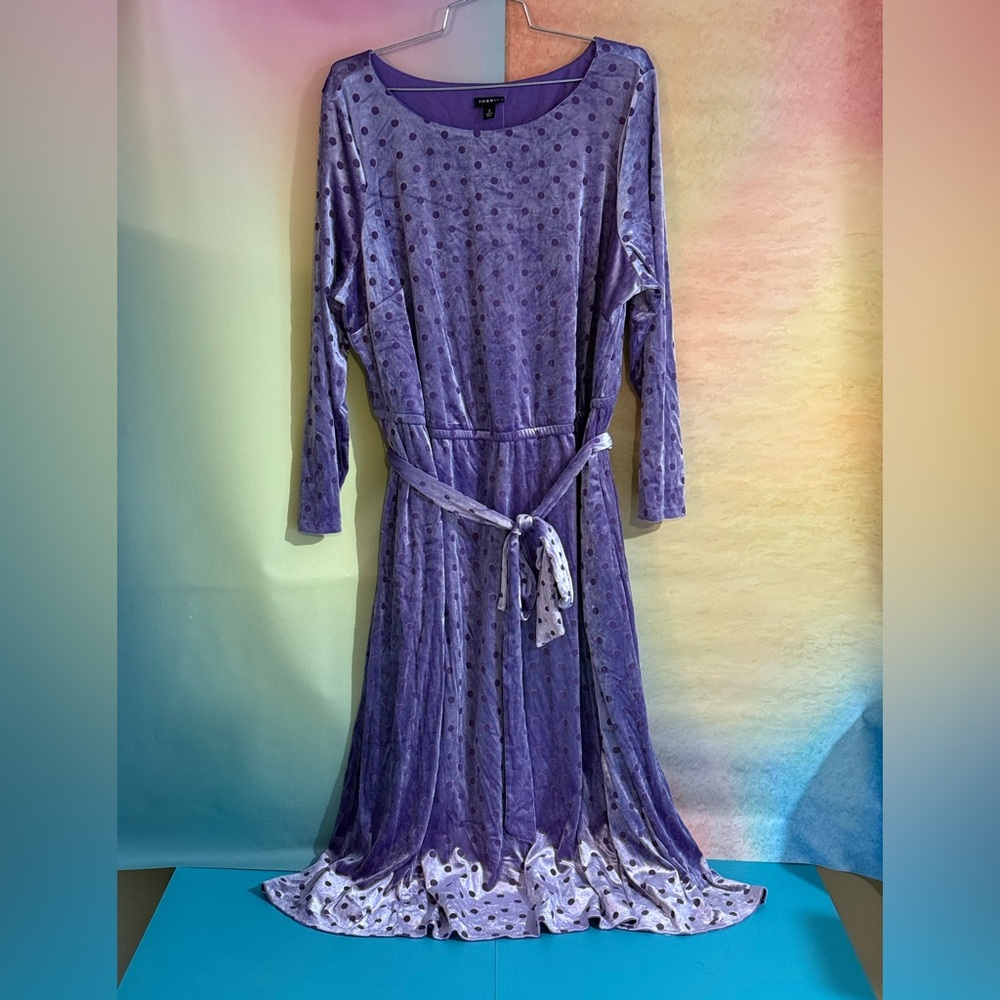 Torrid Purple Textured Dress